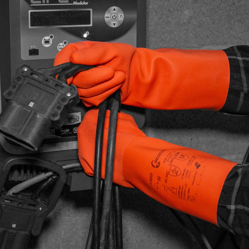 Polyco Touch-E Mechanics and Electricians Gloves